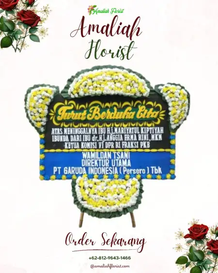 Papan Bunga Duka Pondok Cabe Udik