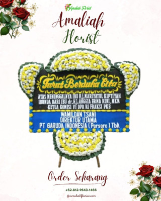 Papan Bunga Duka di Pondok Cabe Udik