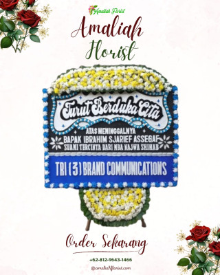 Papan Bunga Duka di Pondok Cabe Udik