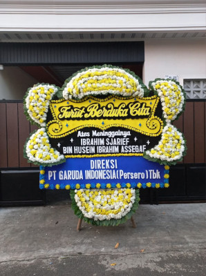 Papan Bunga Duka di Pondok Cabe Udik